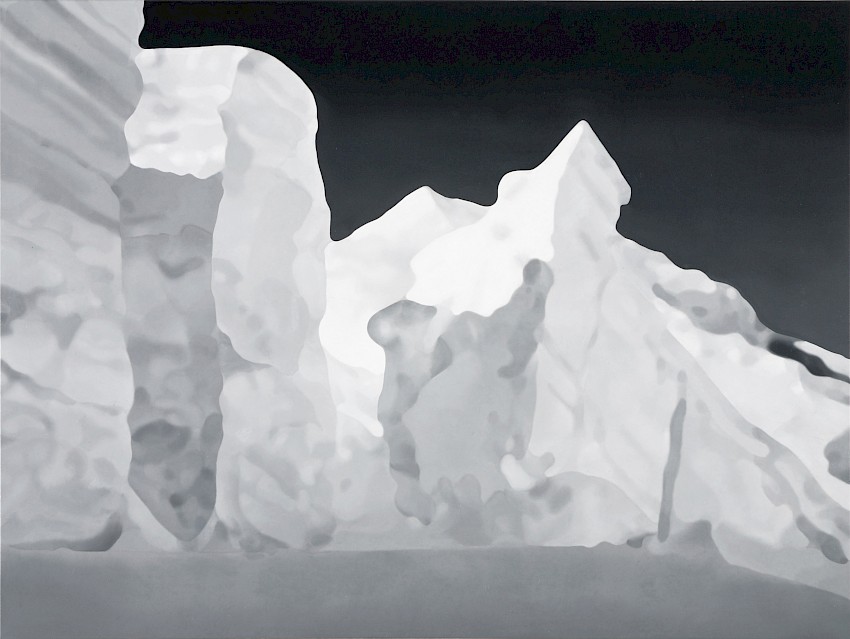 I Could also Have Painted Enchanting Crevasses for You