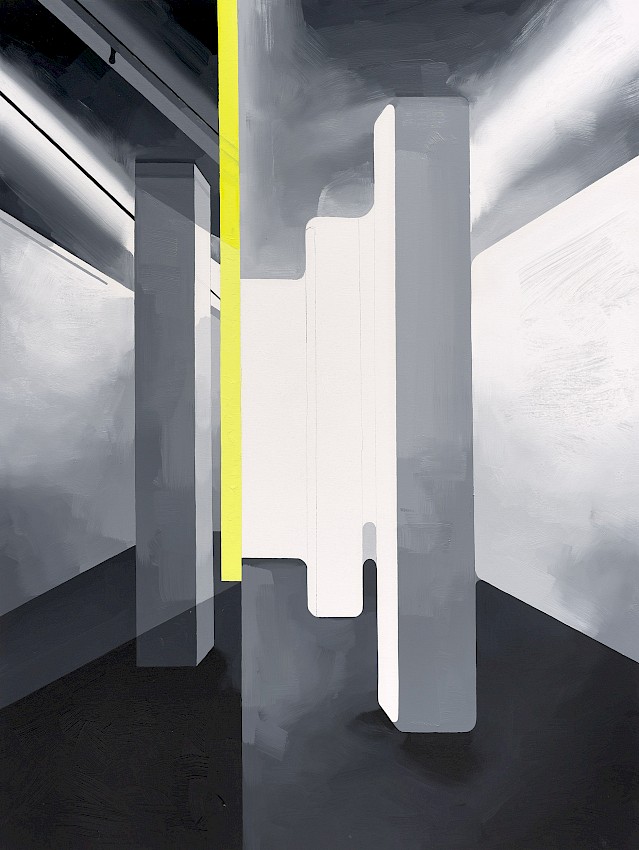 This Painting Is Dedicated to Its Frivolous Spatial Arrangement