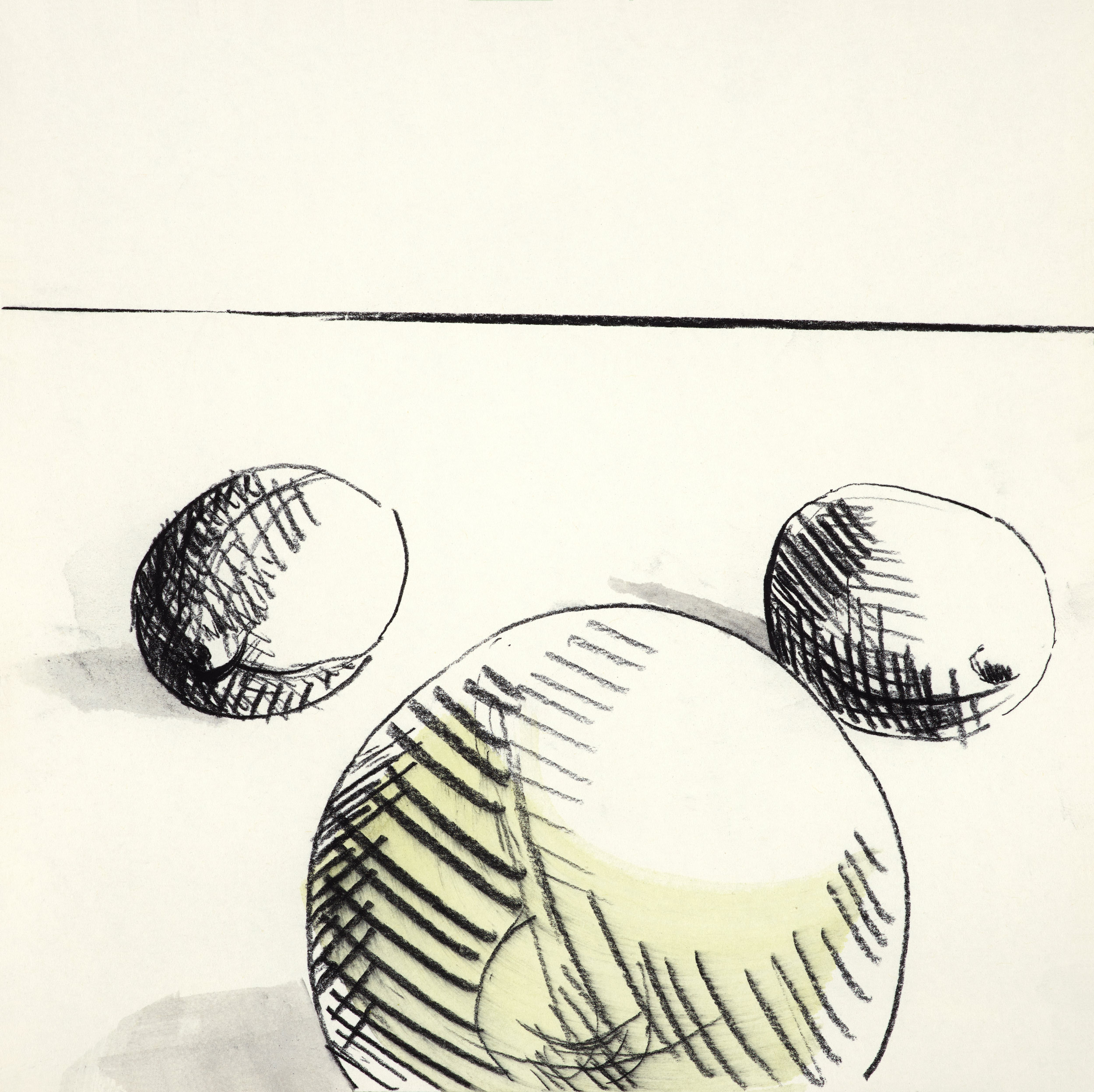 Die Zitronen mögen die Kiwi nicht in der Zeichnung (01)