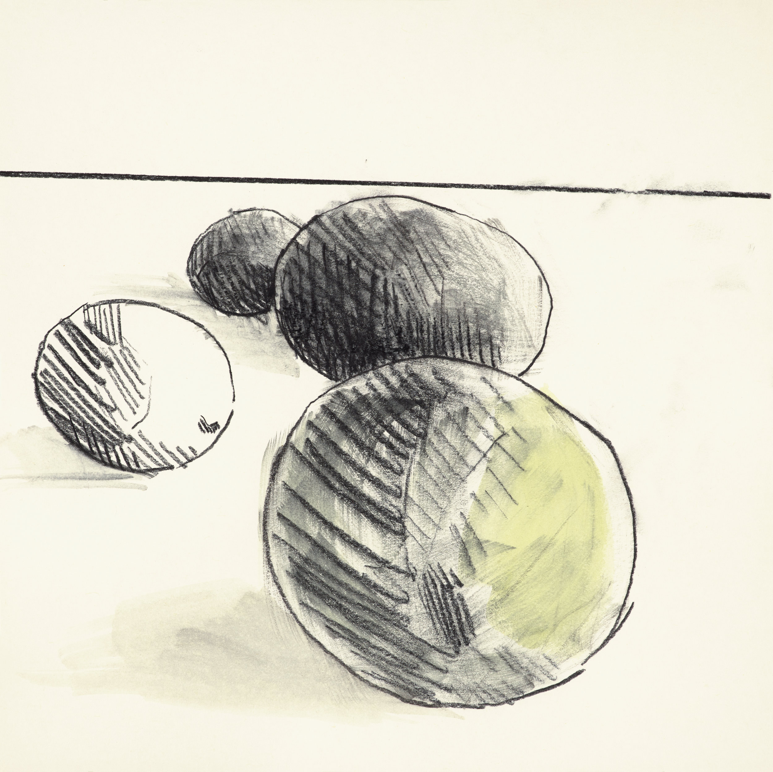 Die Zitronen mögen die Kiwi nicht in der Zeichnung (02)