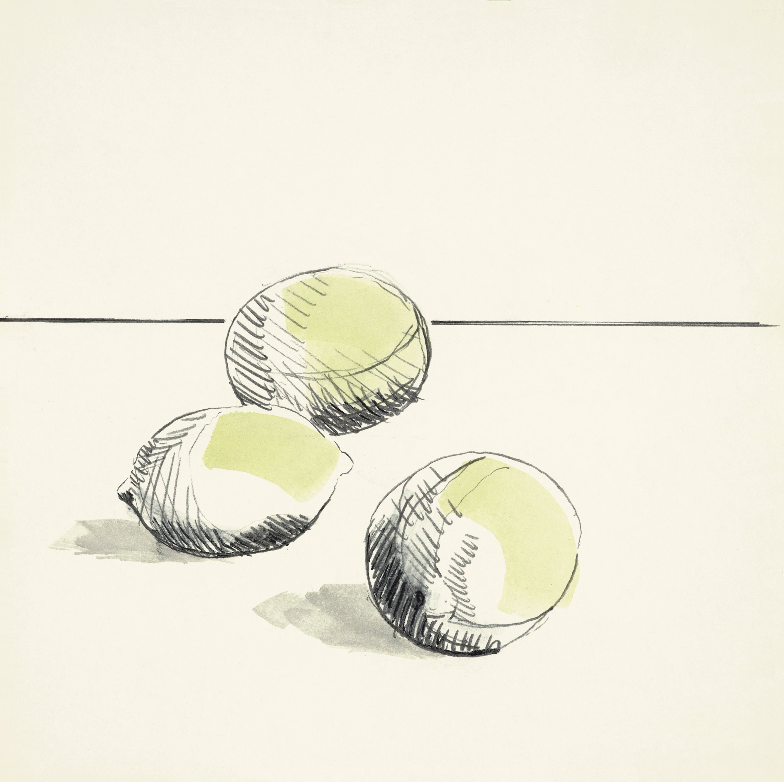 Die Zitronen mögen die Kiwi nicht in der Zeichnung (03)