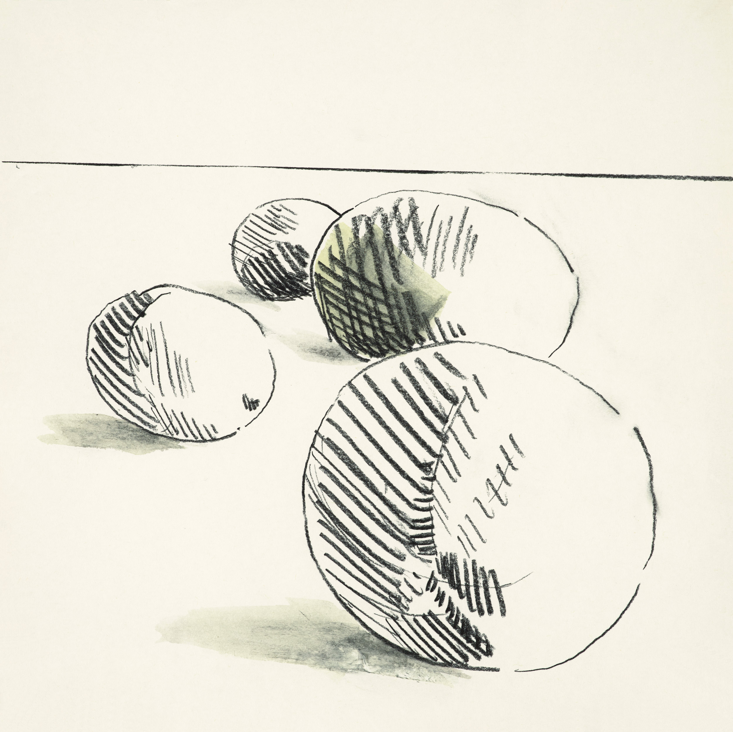 Die Zitronen mögen die Kiwi nicht in der Zeichnung (04)